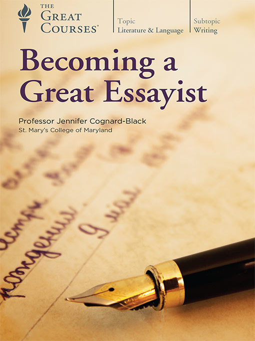 Title details for Becoming a Great Essayist by Jennifer Cognard-Black - Available